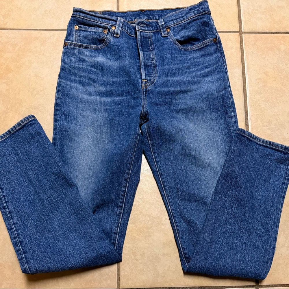 Levi's Men's Classic Blue Straight-Leg Jeans